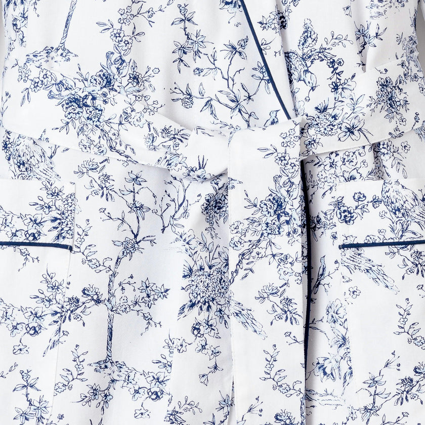 Women’s Twill Robe in Timeless Toile