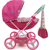 Baby Alive Deluxe Classic Doll Pram - Pink & Rainbow