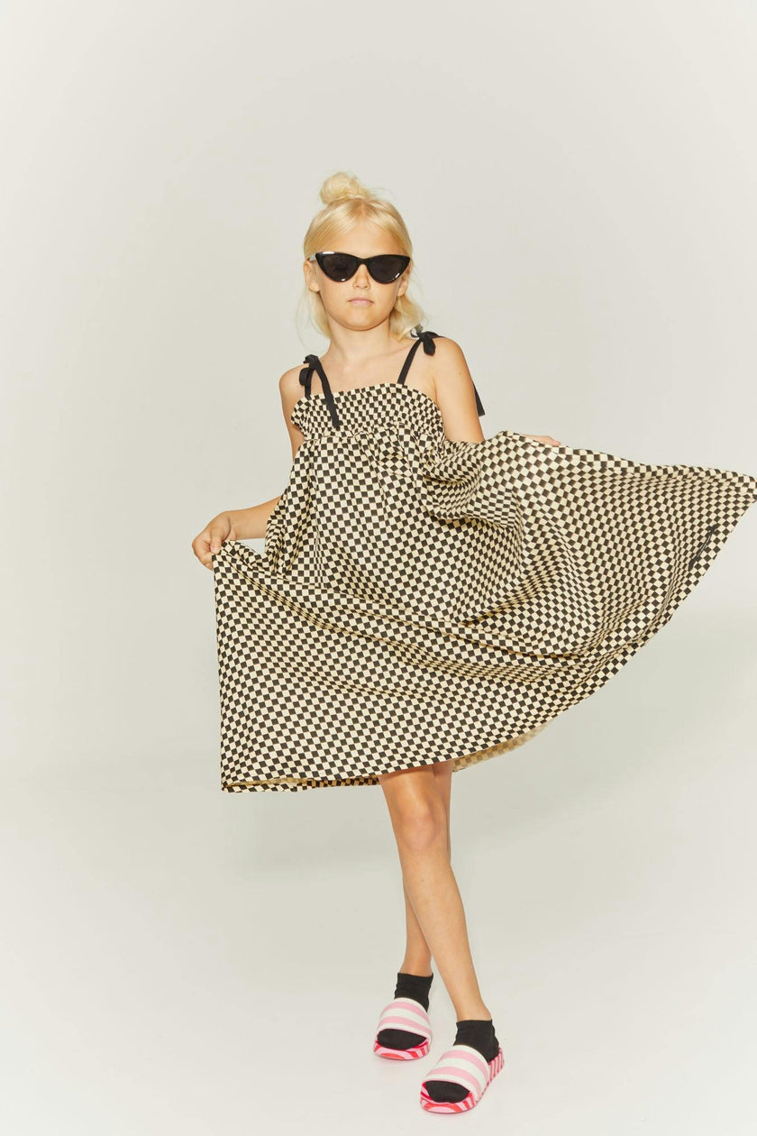 Chess Strap Dress