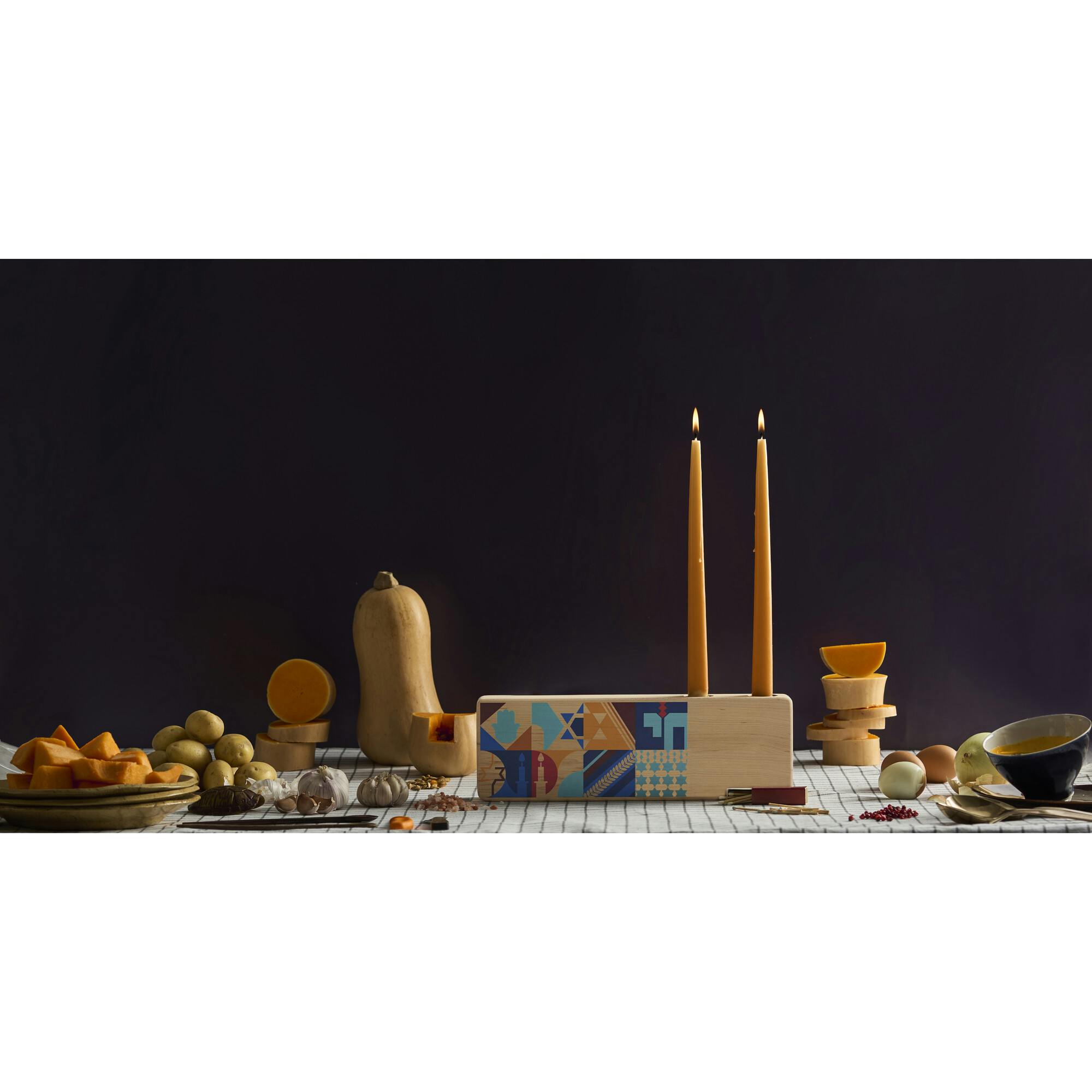 Chutzpah Candle Holder