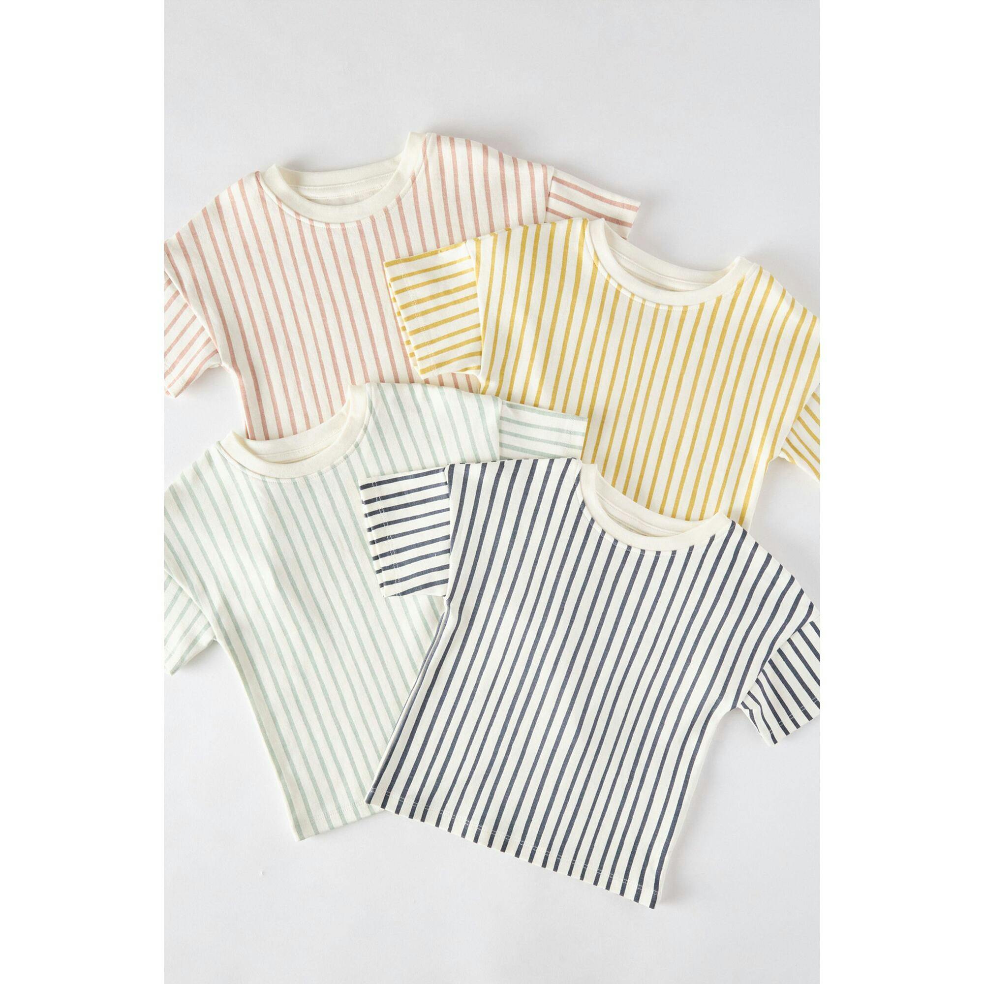 Dropped Shoulder T-Shirt, Green