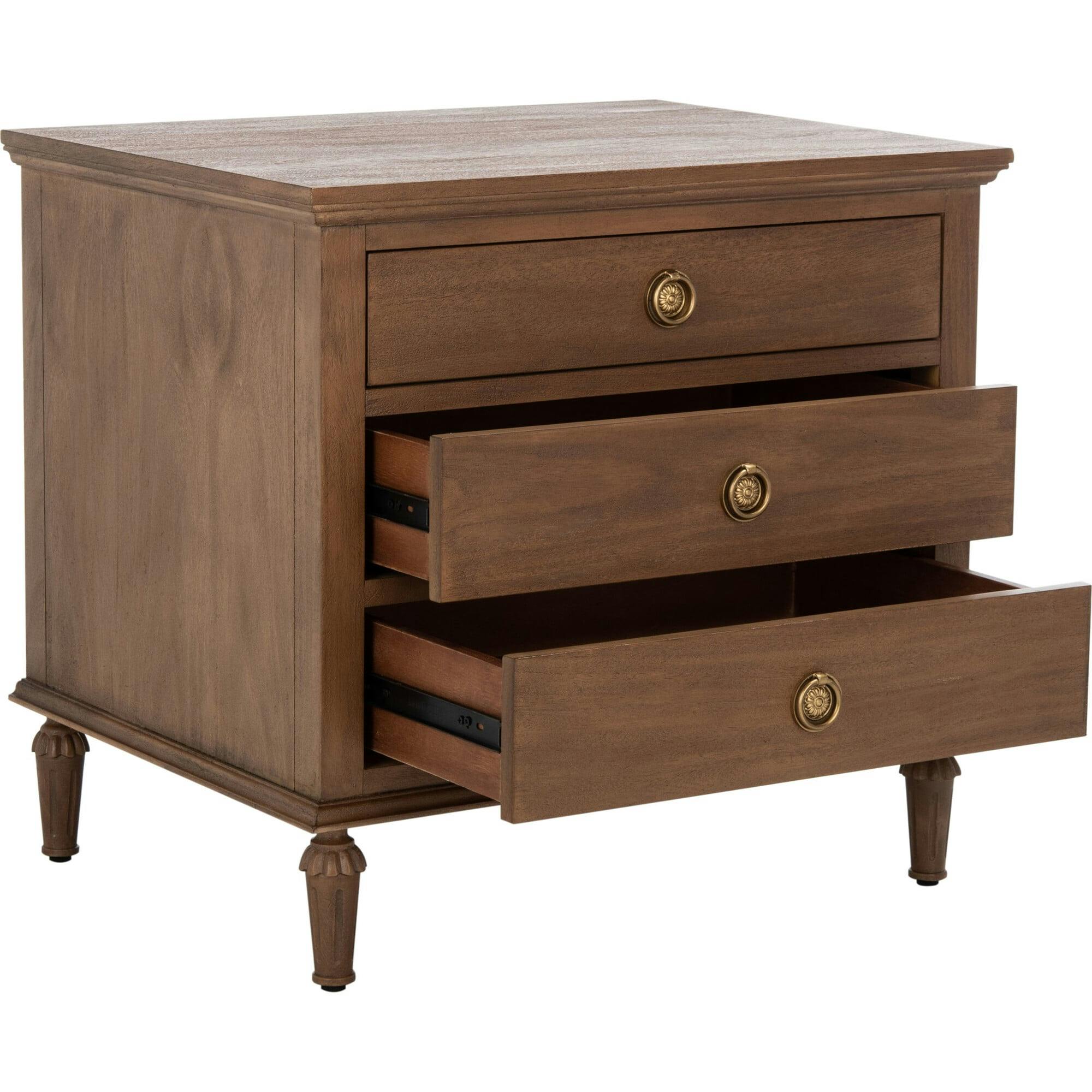 Lisabet 3 Drawer Nightstand