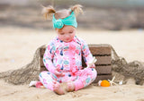 Cute as Shell Ruffle Footie Snoozer