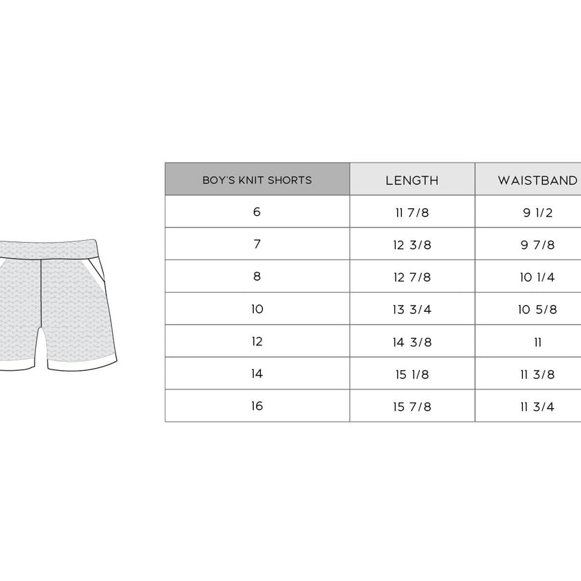 Boy's Knit Shorts