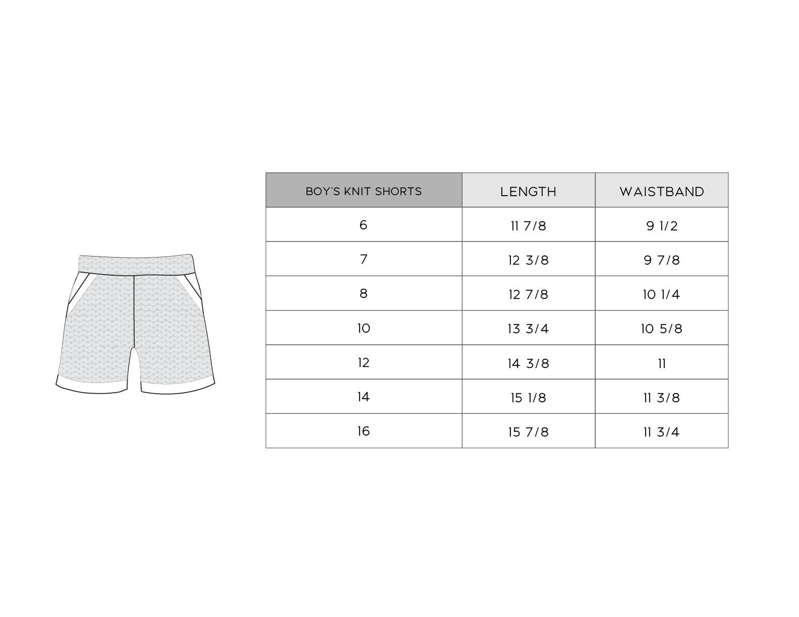Boy's Knit Shorts