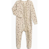 Neve Ruffle Zipper Footie