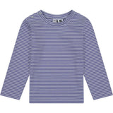 Henry Button Shoulder Long Sleeve Tee, Stripes