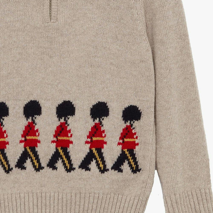 Marching Guardsman Half-Zip Sweater
