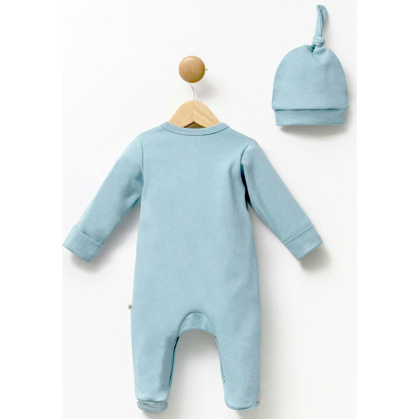 Graphic Babygrow & Hat