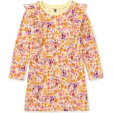 Tea Collection x Maisonette Ruffle Sleeve A-Line Dress, Multi