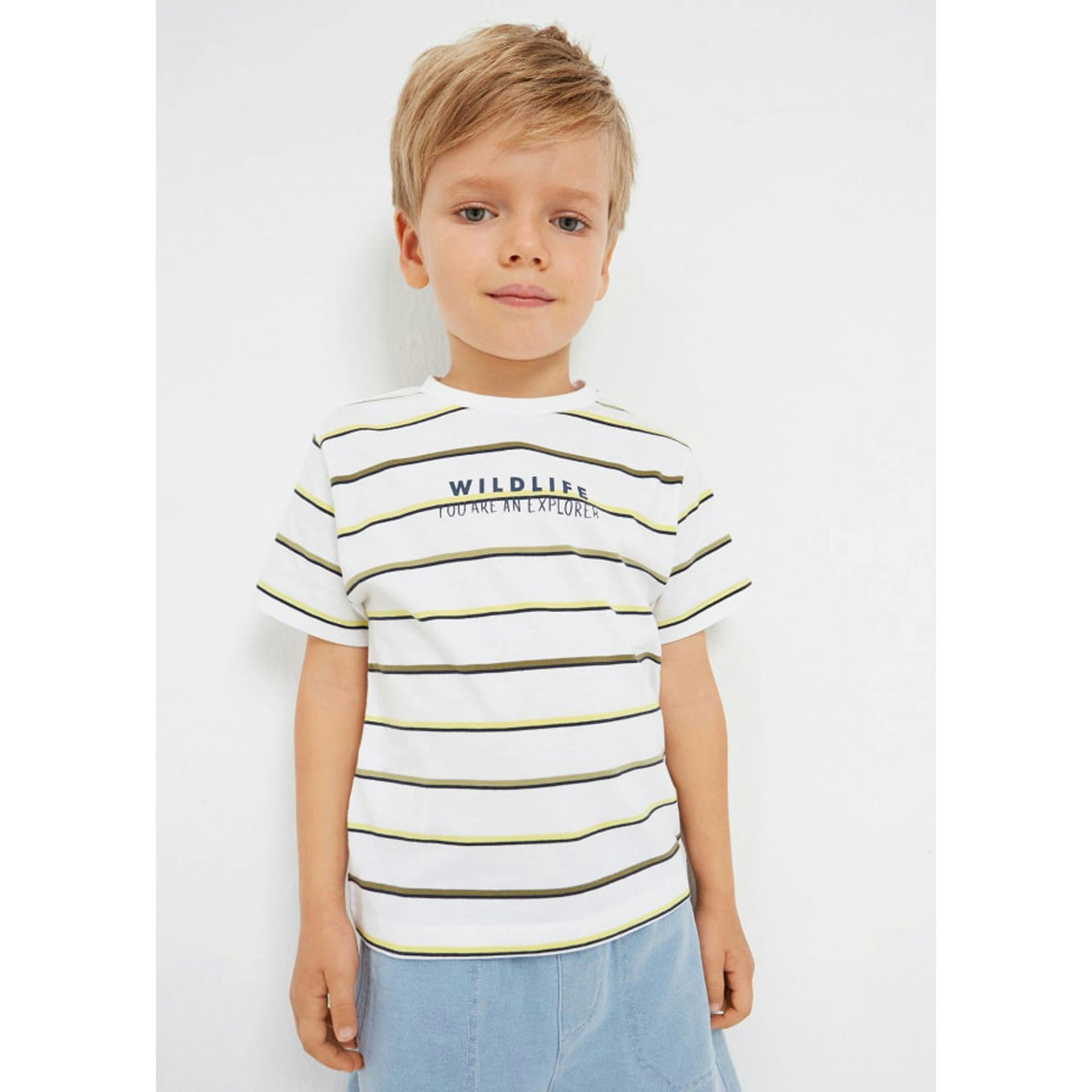 Yellow 2pc Animal Graphic T-Shirt Set