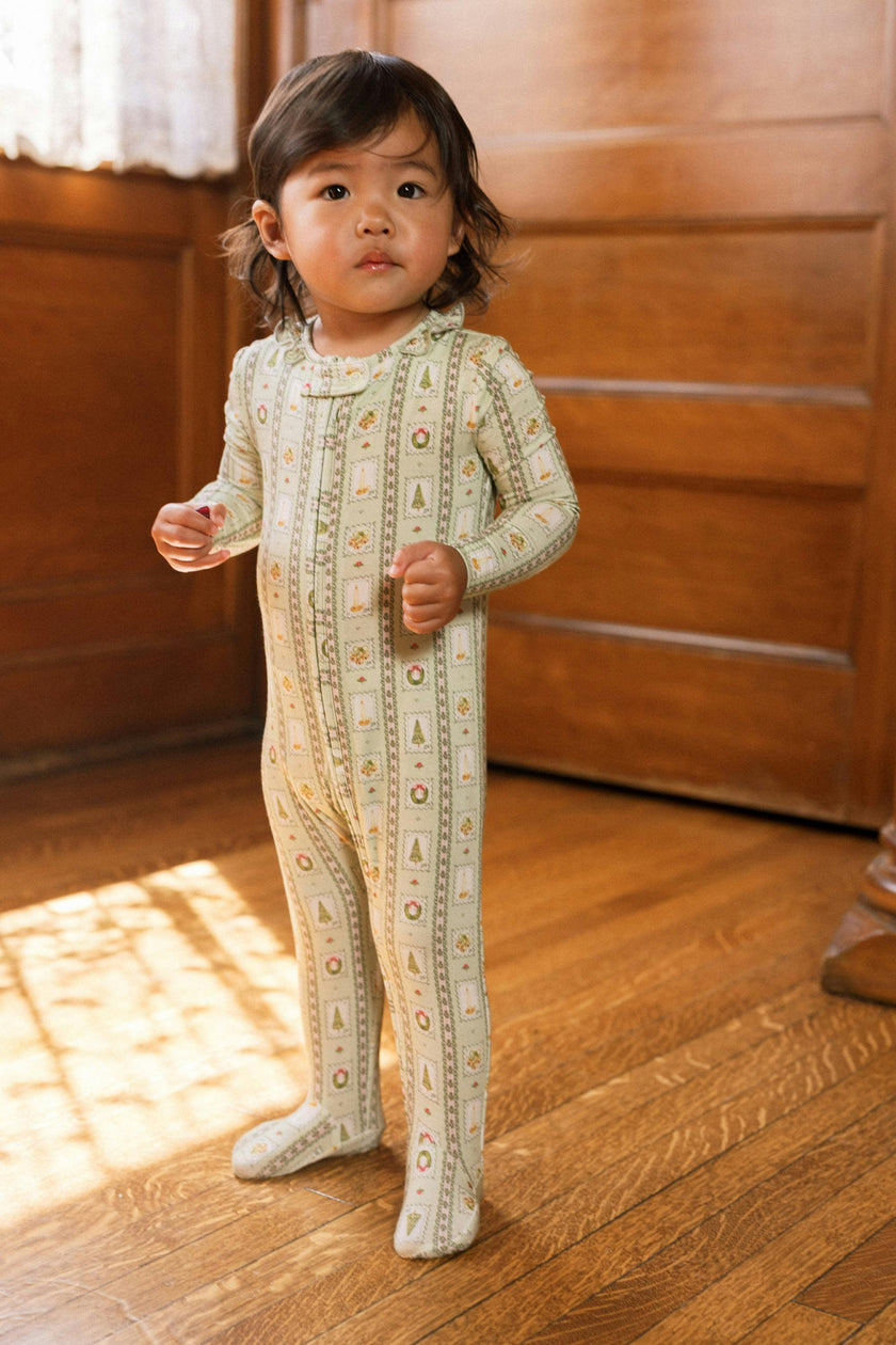 Baby So Soft Onesie in Merry Mail Linear