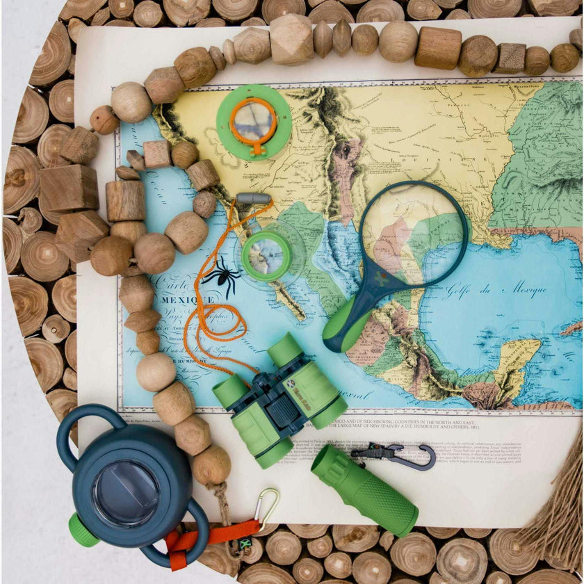 Terra Kids - Observational Magnifier with Ingenious Mirror to View Bugs from Above and Below