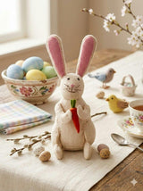 Easter Bunny Hand Felted Wool