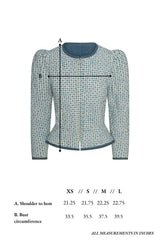 Leighton Jacket in Moroccan Tile
