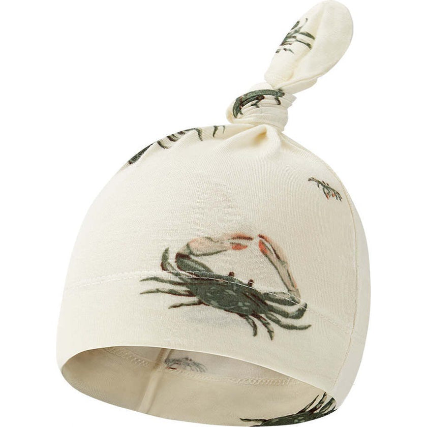 Coastal Bamboo Knotted Beanie Hat