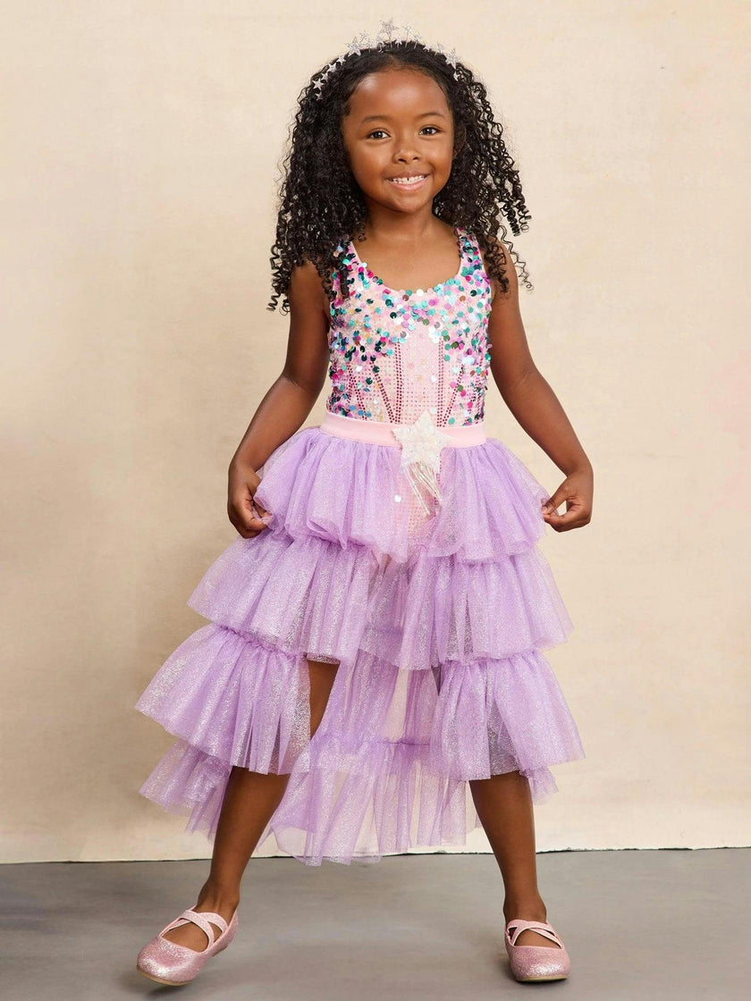Showgirl Cape Skirt For Girl