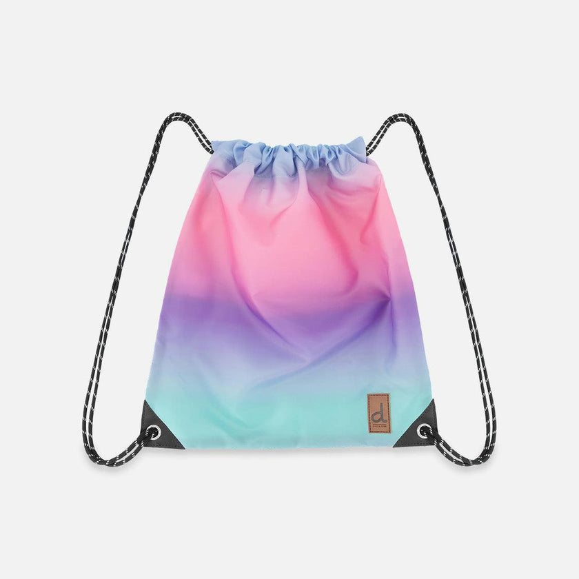 Little Girl Gradient Durable Functional Lightweight Drawstring Bag