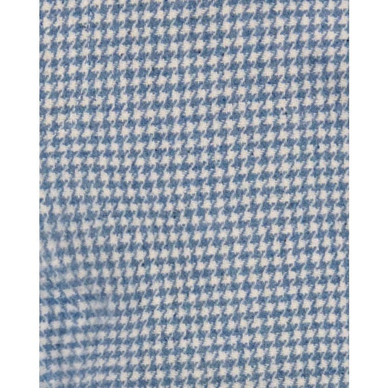 Alex Boys Heringbone Check Flat Front Pants, Blue