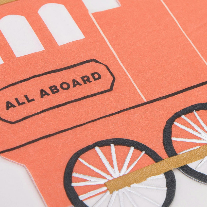 Train Napkins