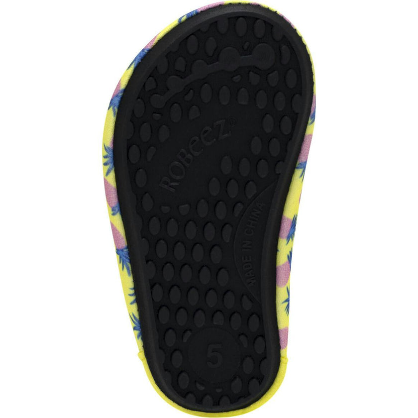 Pineapple Crush Aqua Shoes in Yellow