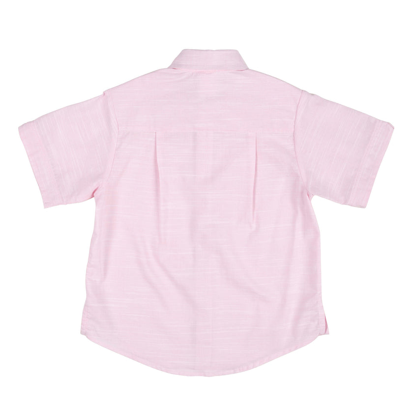 Linen Look Camp Shirt