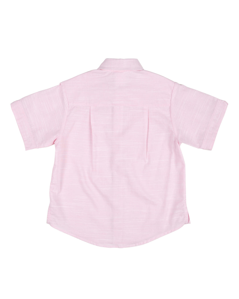 Linen Look Camp Shirt