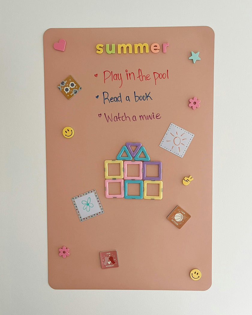 Magic Playwall - Rectangle Magnetic Wall Decal for Kids