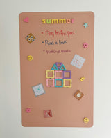 Magic Playwall - Rectangle Magnetic Wall Decal for Kids