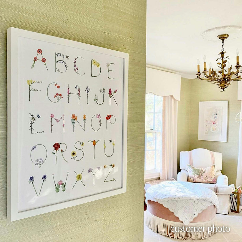 Flower Alphabet