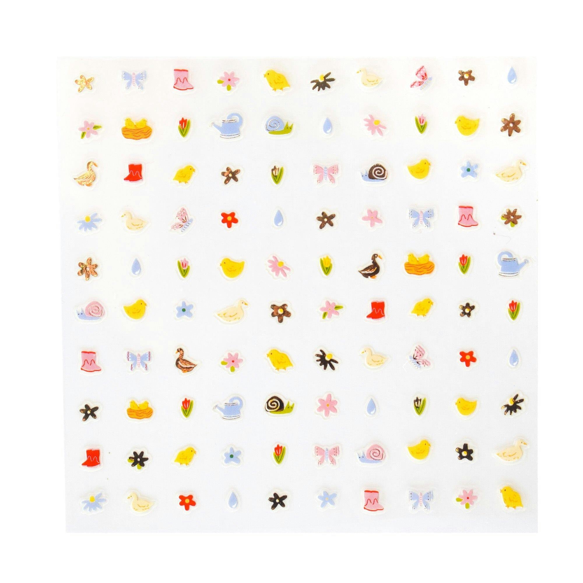 Silly Goose Nail Stickers