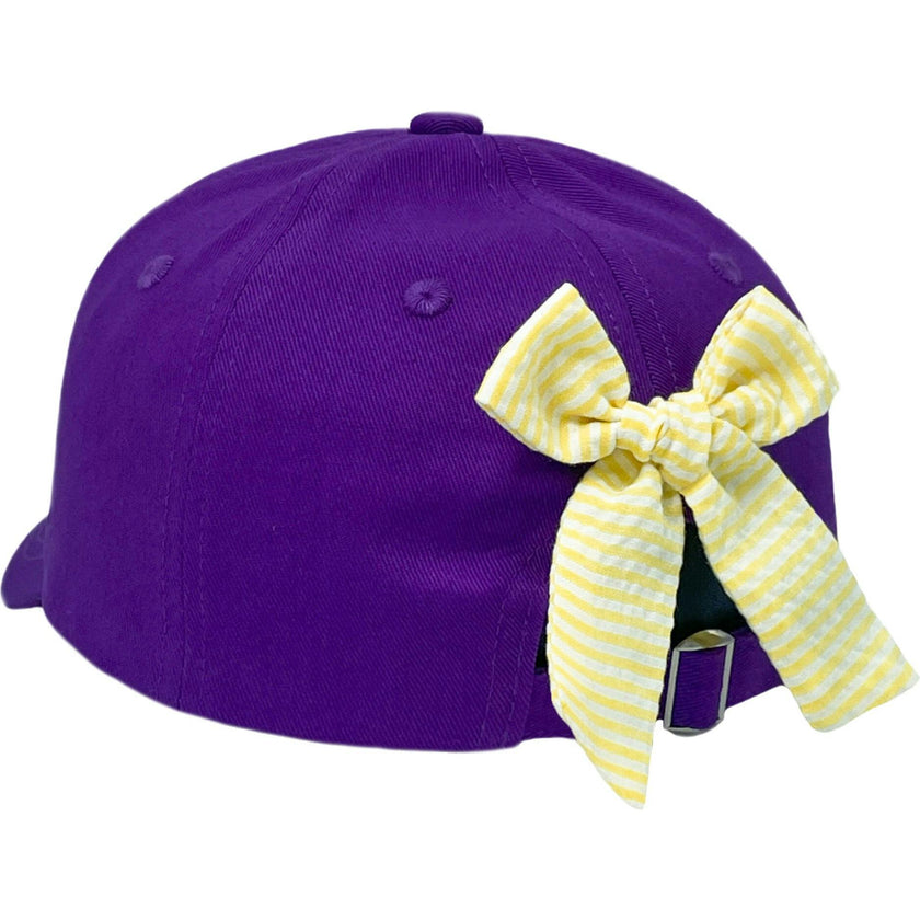 Officially Licensed LSU Tigers Bow Baseball Hat (Baby/Toddler)