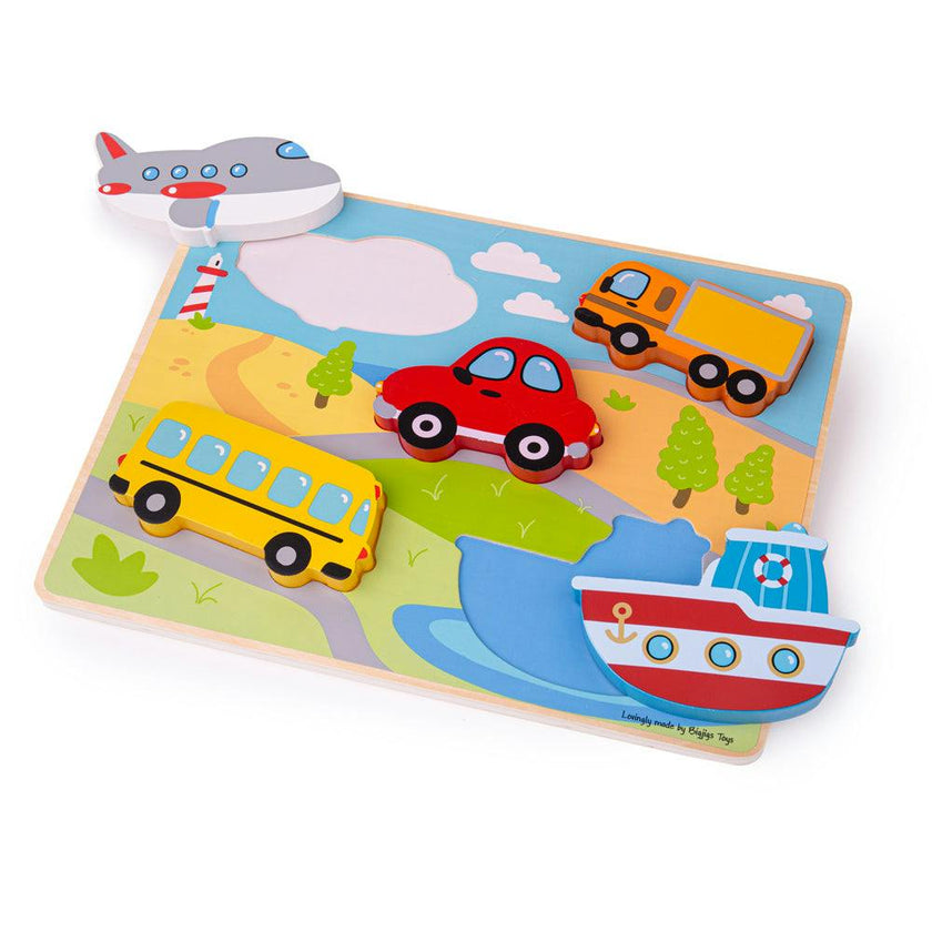 Chunky Lift Out Puzzle (Transport)