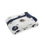 Cotton Muslin Baby Quilt - Planetary