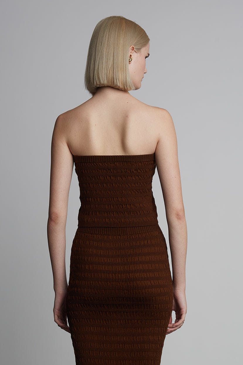 TILLY TUBE TOP | ESPRESSO