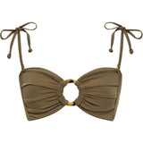 Tori Ties Bandeau Bikini Top