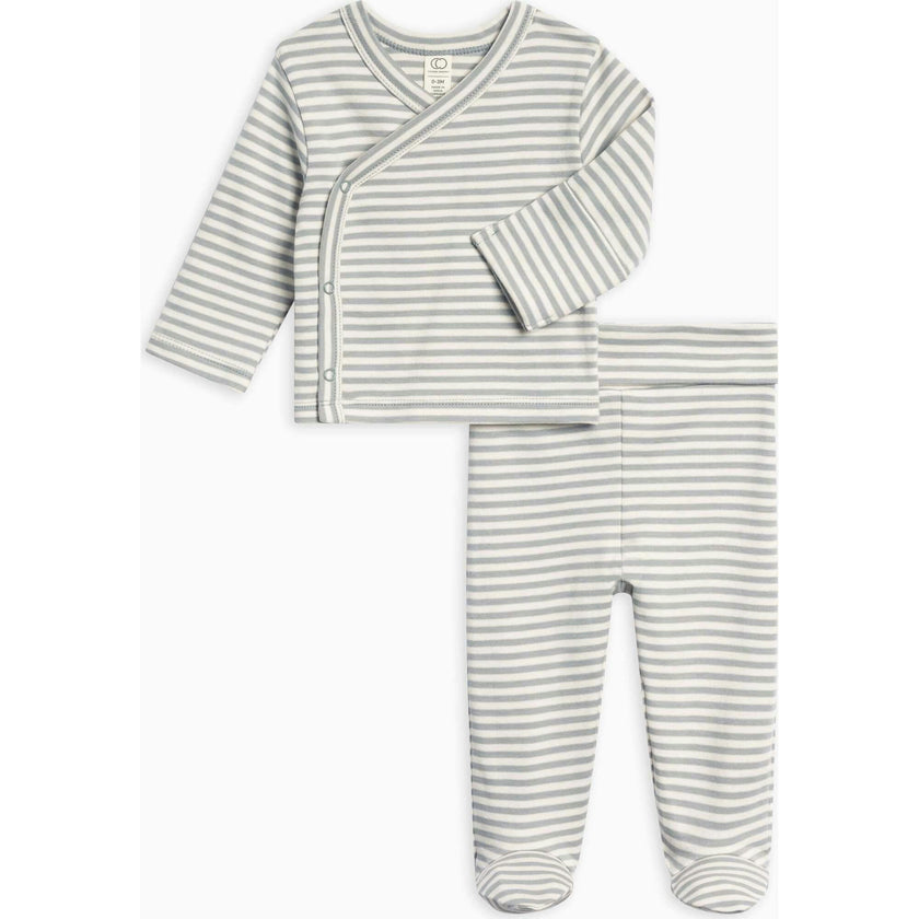 Riley 2 Piece Kimono Wrap Top and Pant Set