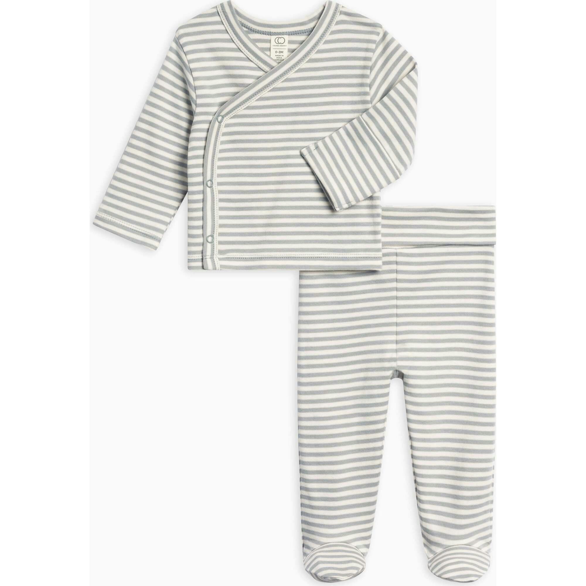 Riley 2 Piece Kimono Wrap Top and Pant Set