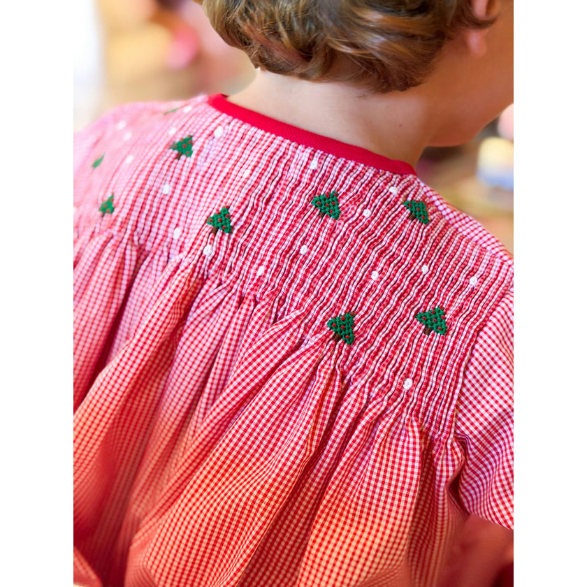 AK Archival Smocked Christmas Trees