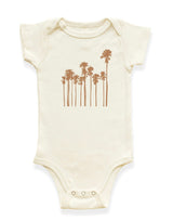 Palm Trees Organic Cotton Baby Bodysuit