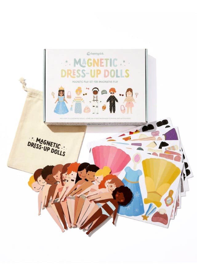 Magnetic Dress-Up Dolls Play Set