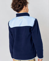 Kids Fleece Jacket in Navy Blue