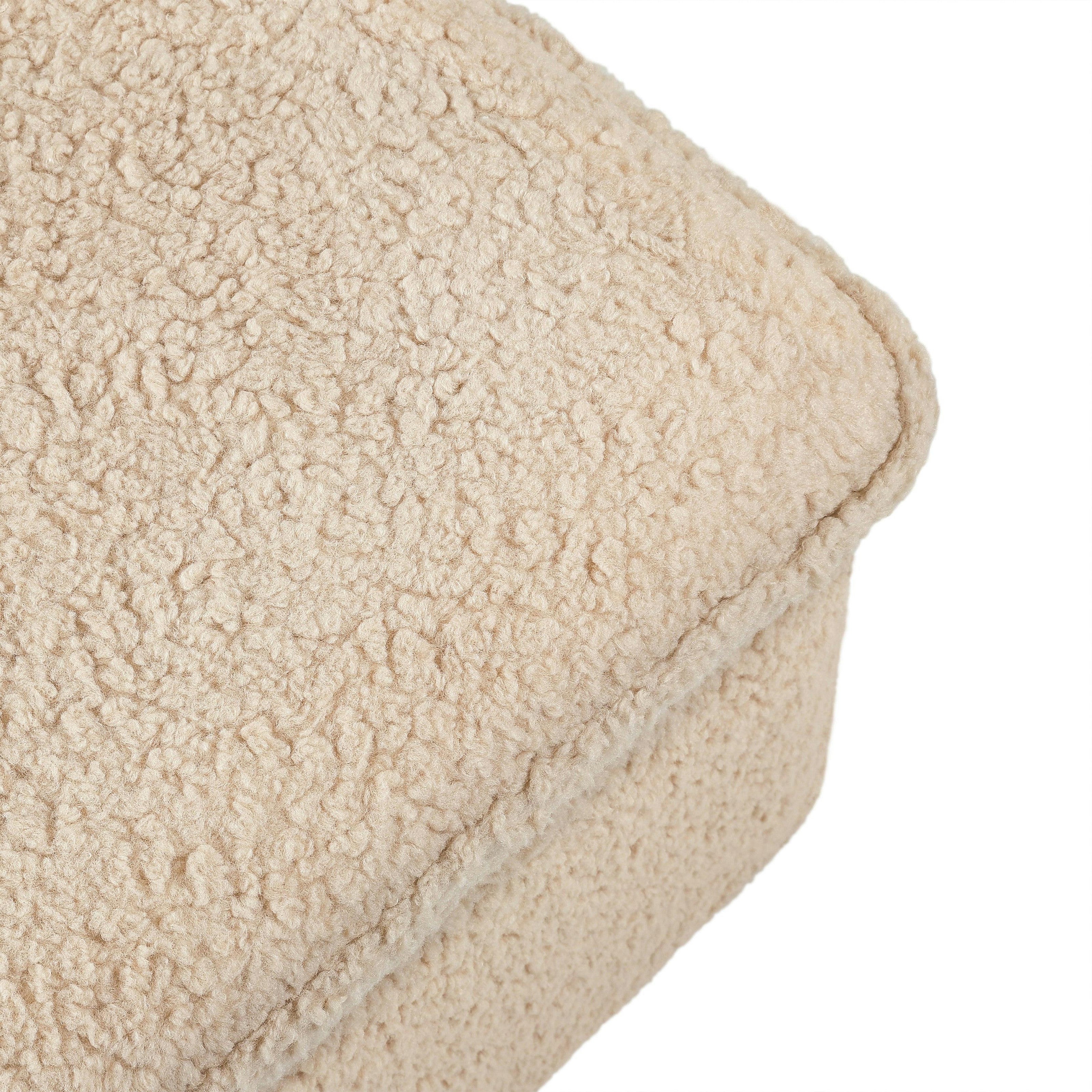 Babyletto Cali Storage Ottoman in Shearling