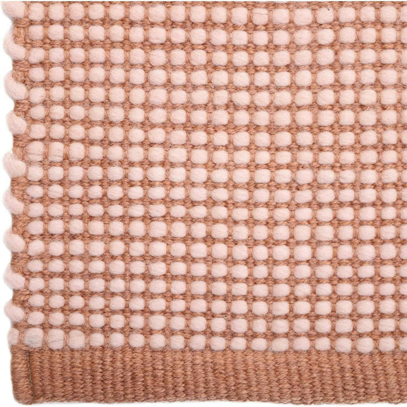 Bergen Hand-Woven Contemporary Wool Square Rug