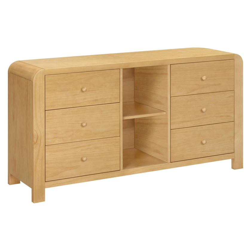 Babyletto Kids TipToe 6-Drawer Assembled Dresser with Cubbies