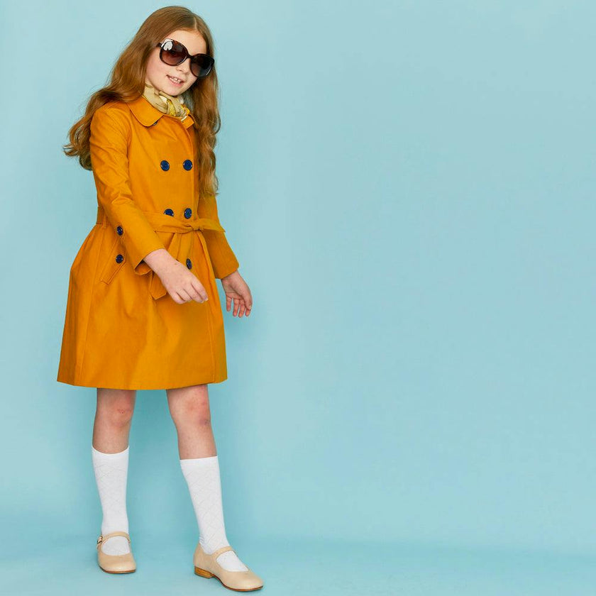 Bayswater Trench Coat - Mustard