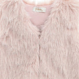Rose Faux Fur Chic Vest