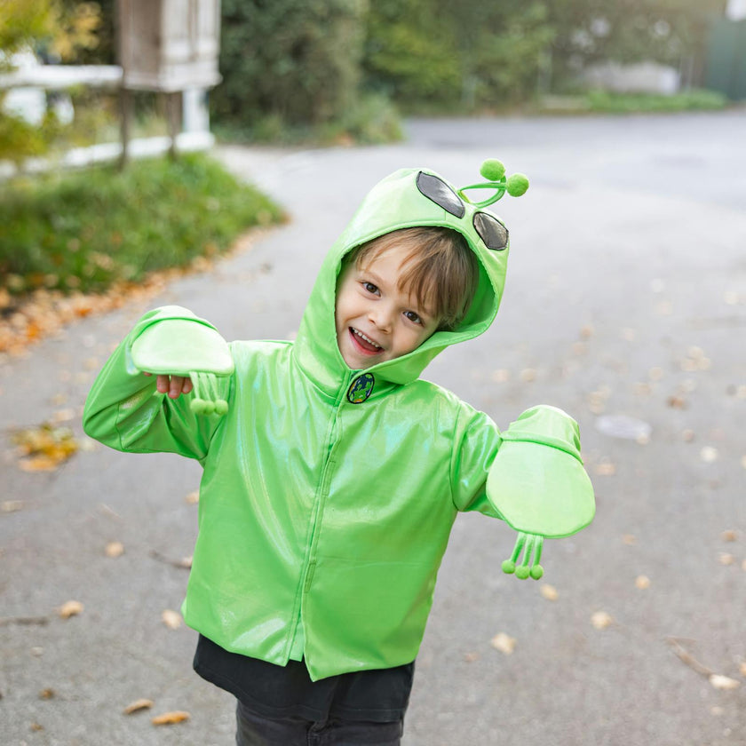 Galaxy Invader Jacket with Hood