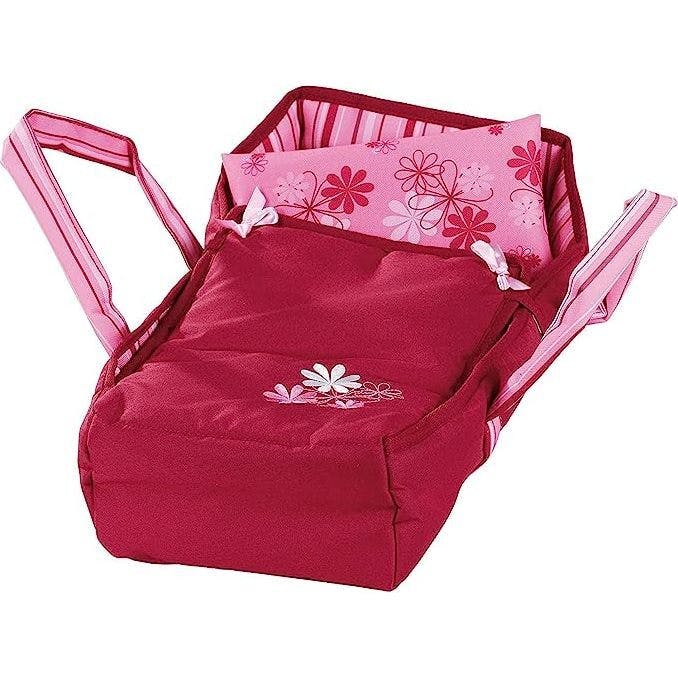 Sweet Dreams Soft Portable Carry Bed with Handles for Baby Dolls up to 16.5