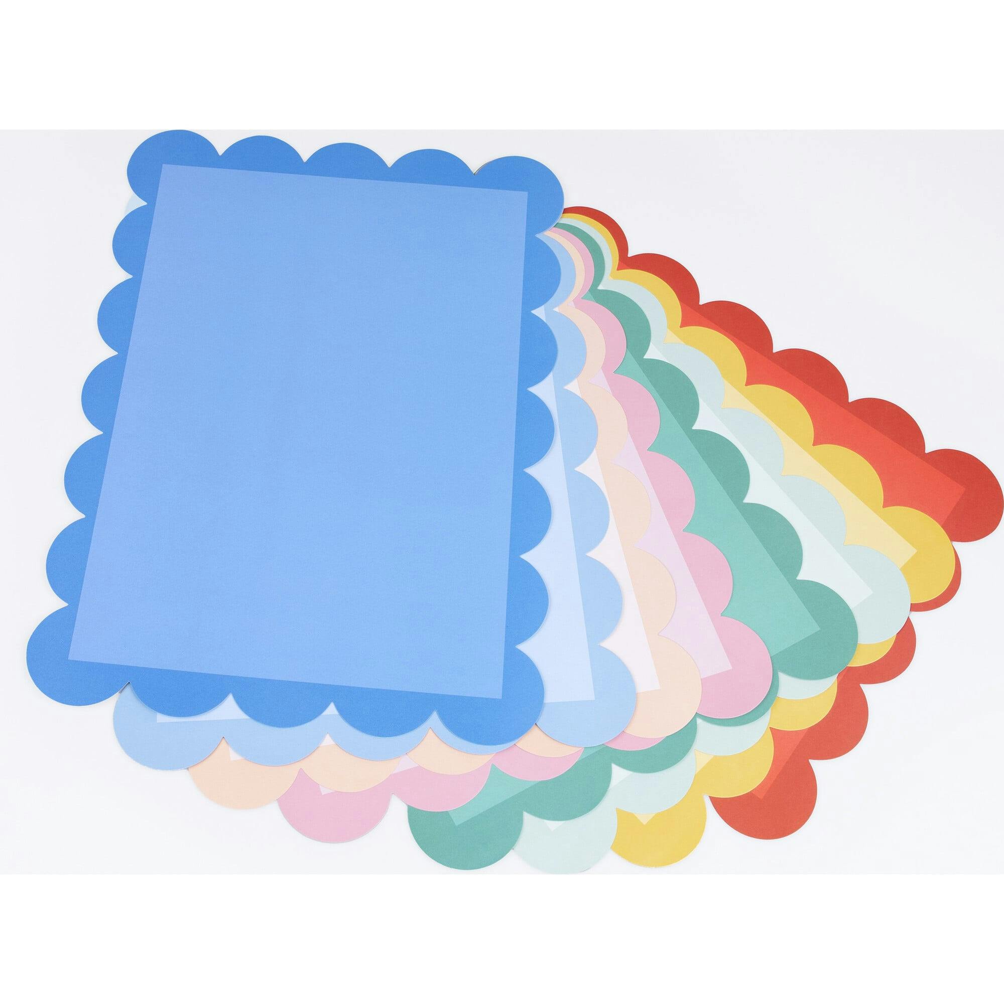 Mixed Color Placemats